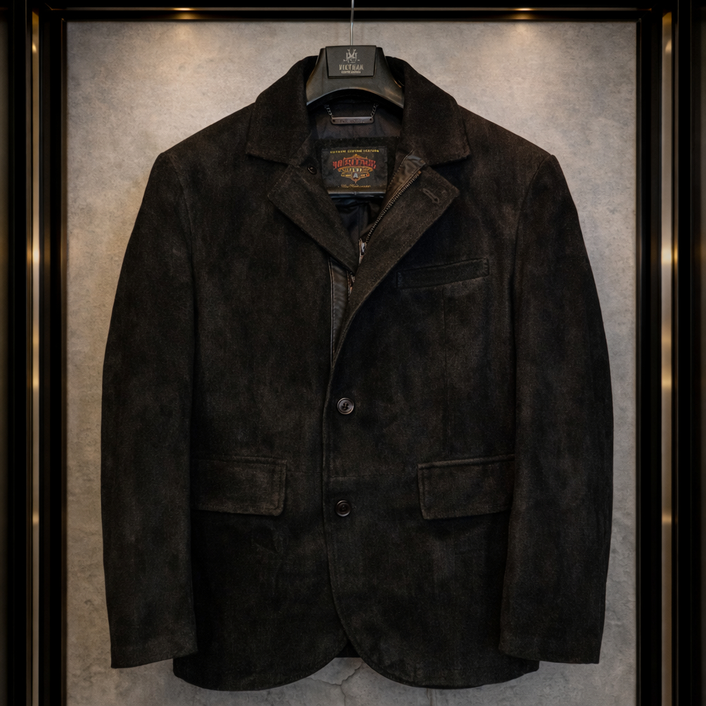 Rough Out Calfskin Shelby Vest