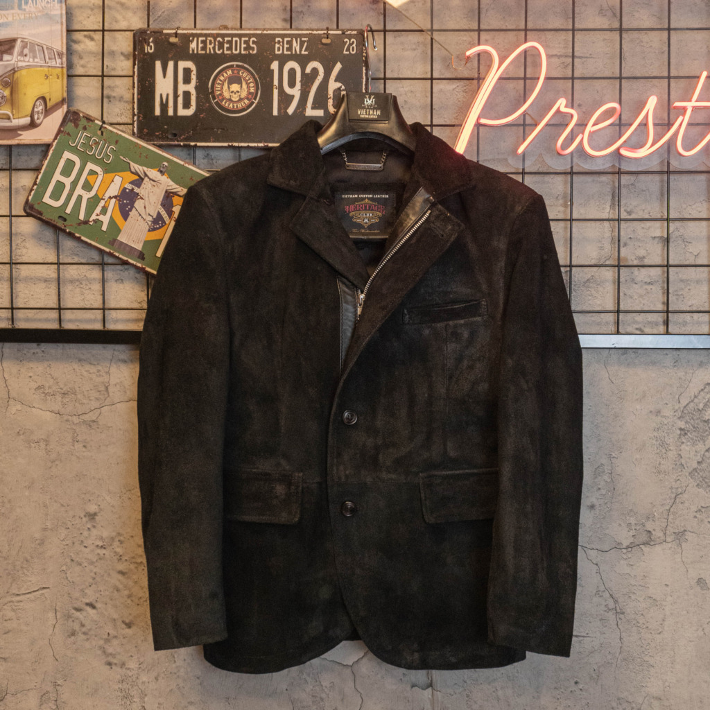 Rough Out Calfskin Shelby Vest - Image 2