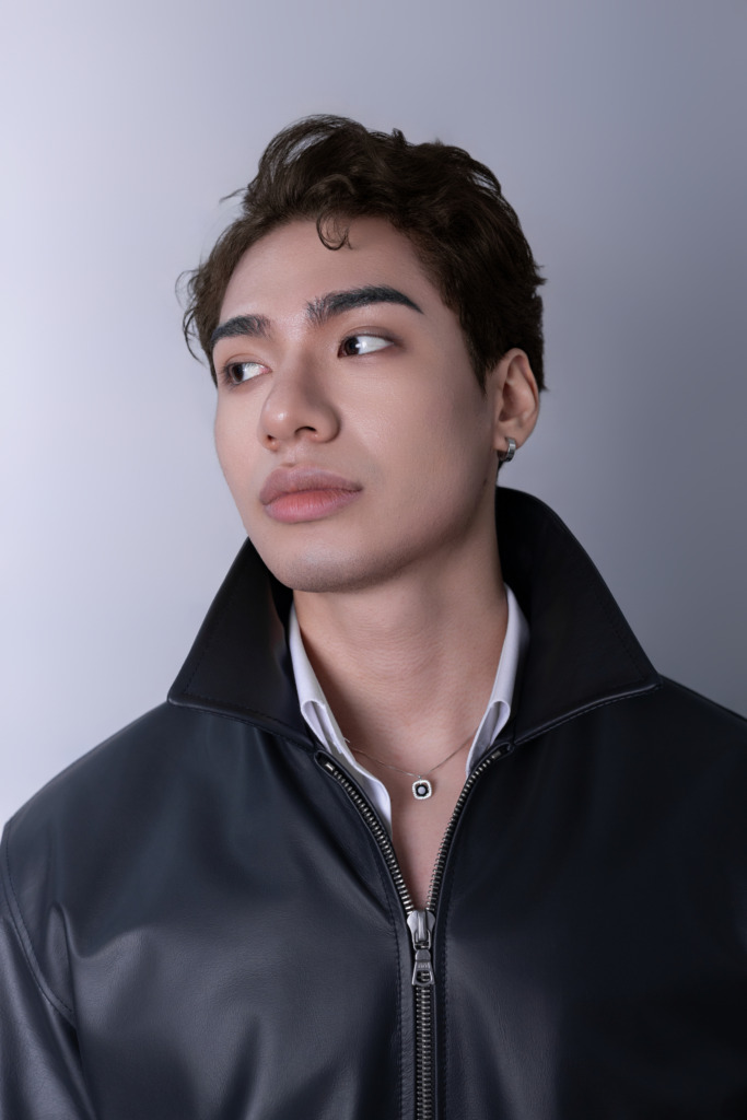 VINCENT BOXY BOMBER JACKET - Đen - Ảnh 14
