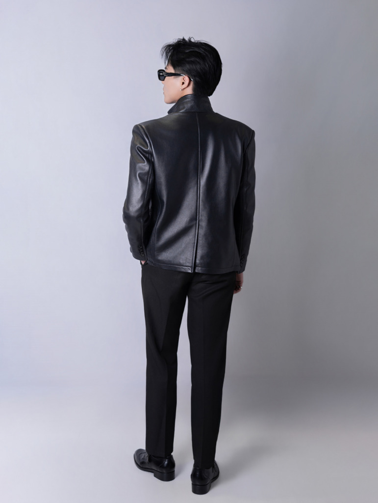 CORLEONE LEATHER VEST - Đen - Ảnh 14