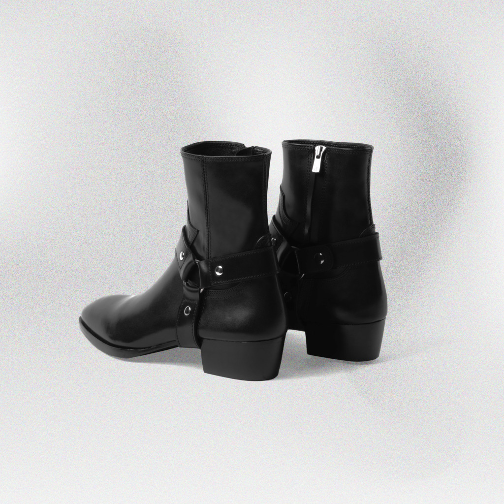 LORENZO HARNESS BOOTS - Đen - Ảnh 4