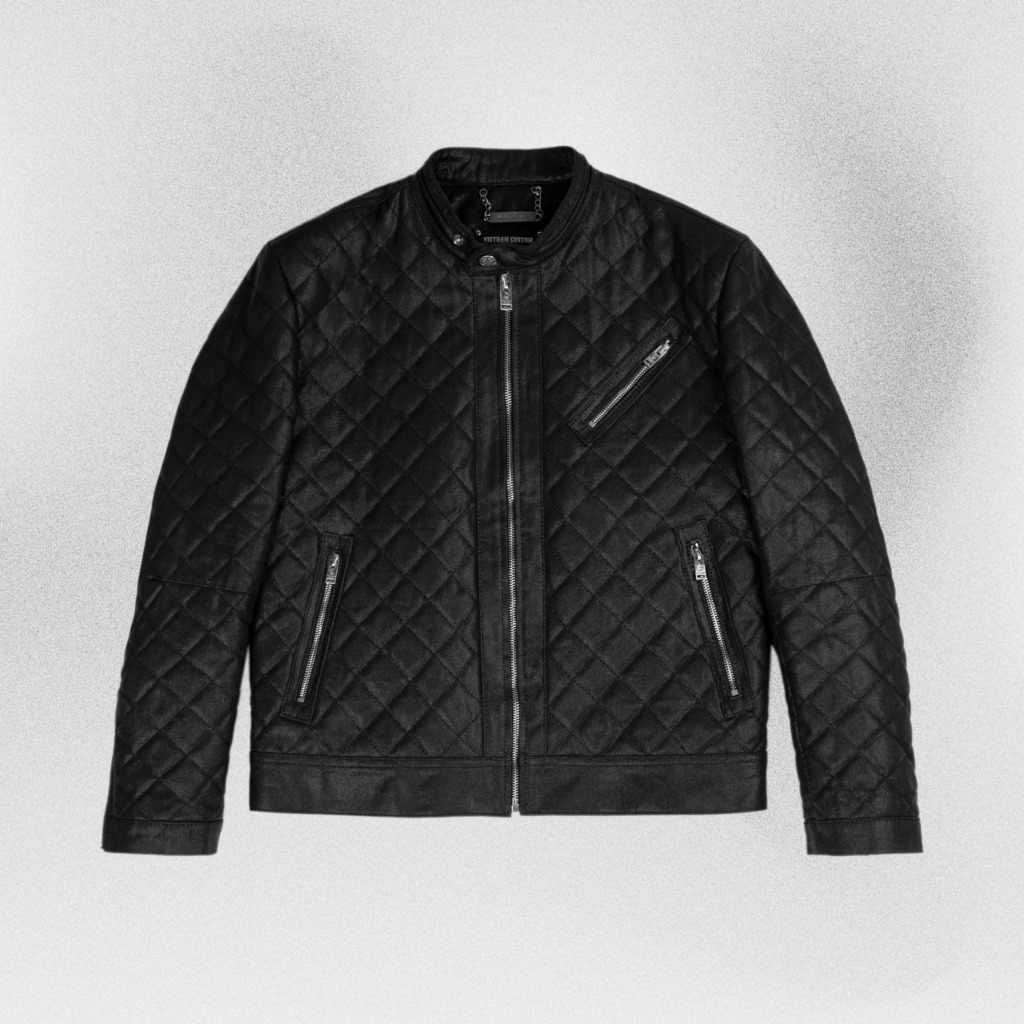 CARMENT RACER JACKET - Đen