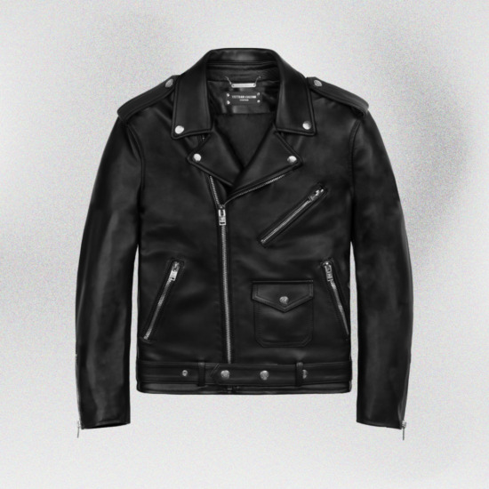 HELL ANGEL BIKER JACKET - Đen
