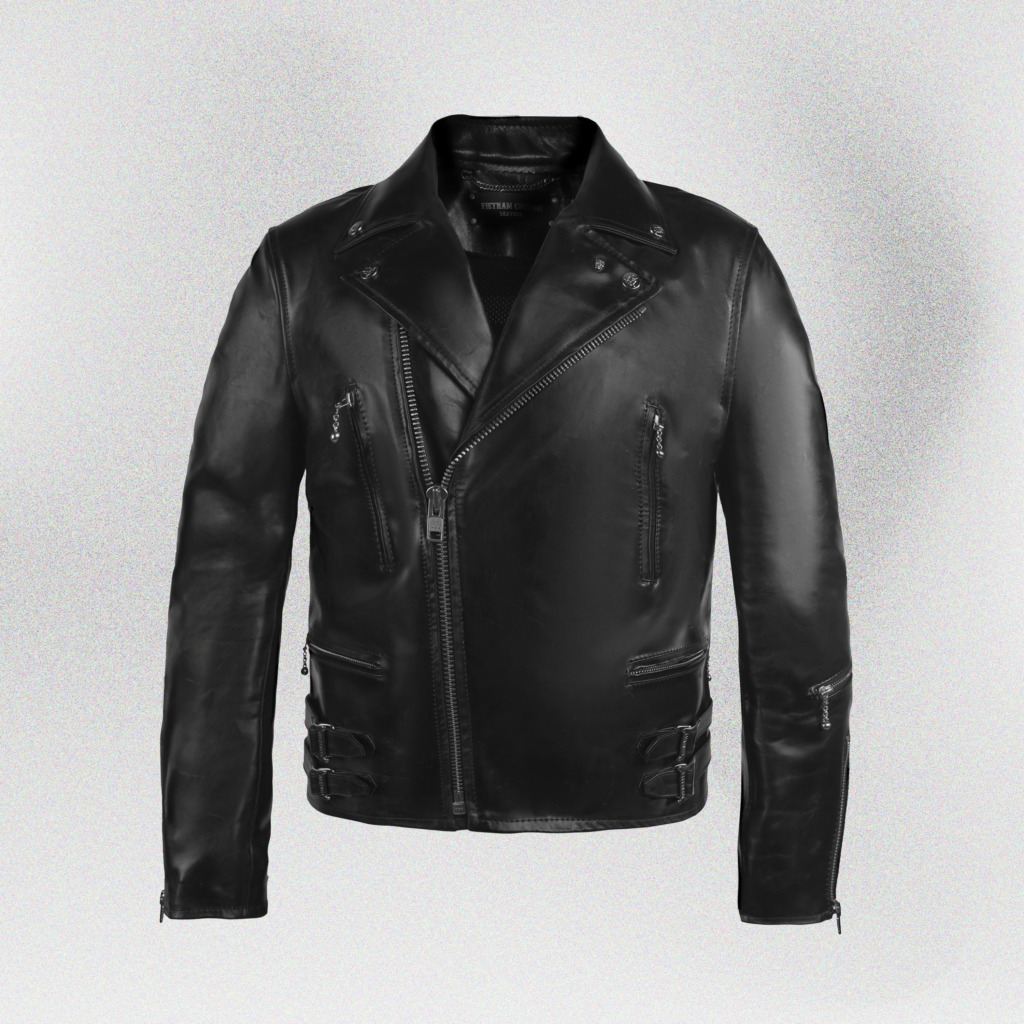 TERMINATOR BIKER JACKET - Đen