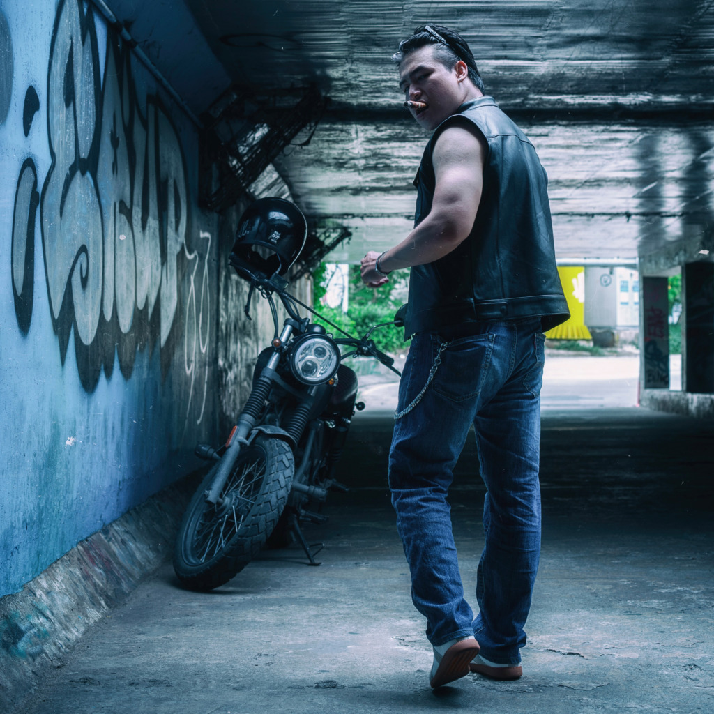 REBEL RACER VEST - Đen - Ảnh 9