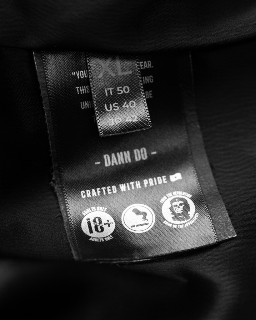 VINCENT BOXY BOMBER JACKET - Đen - Ảnh 10