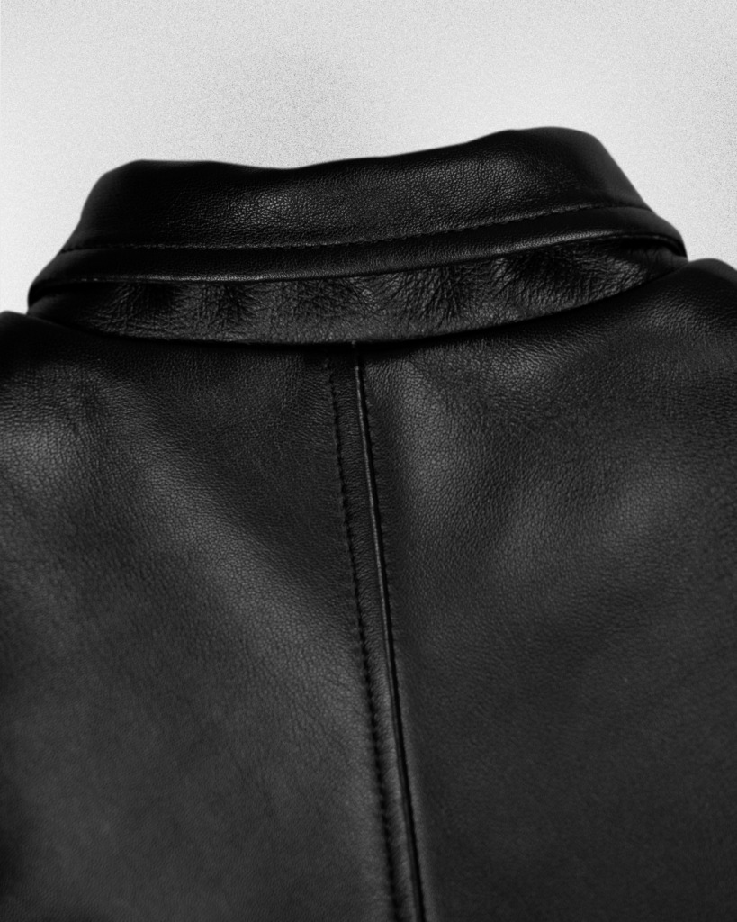 CORLEONE LEATHER VEST - Đen - Ảnh 11