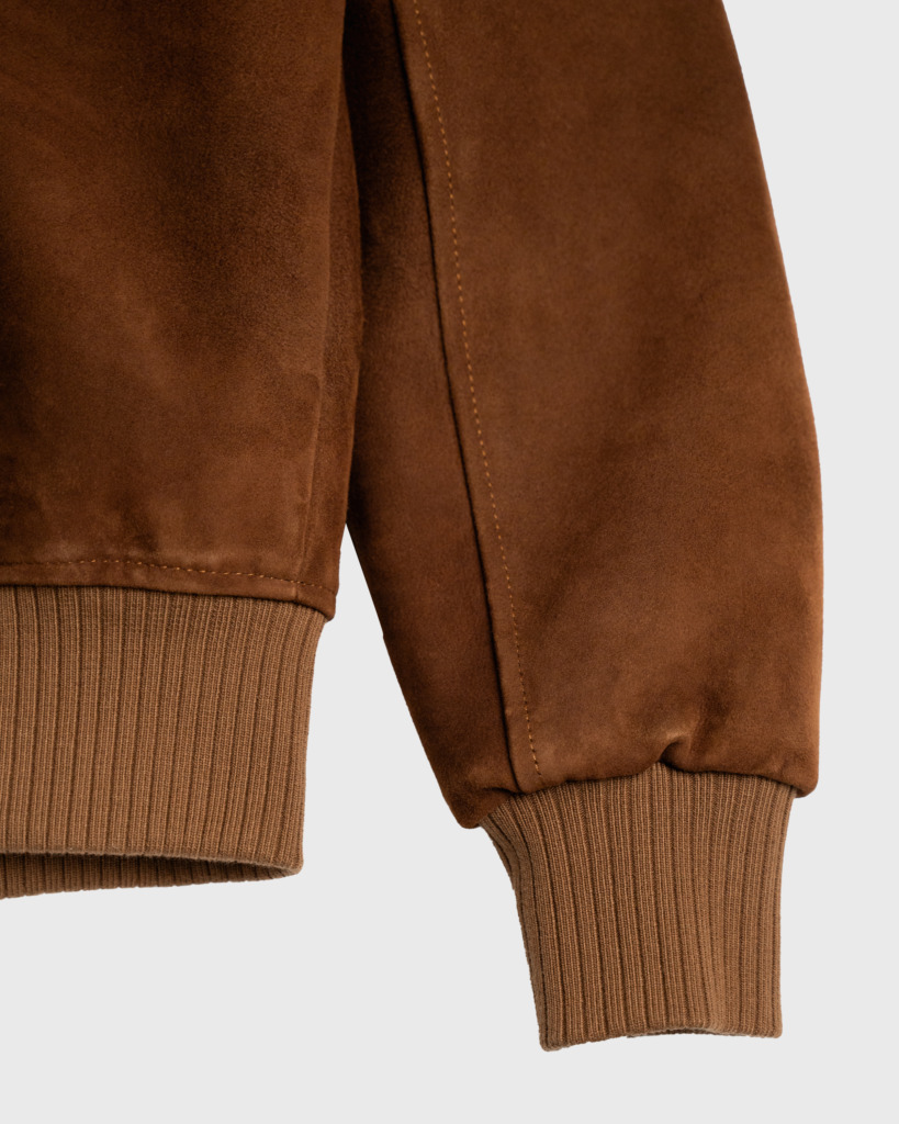 GRAYSON BOMBER JACKET - Brown - Image 10