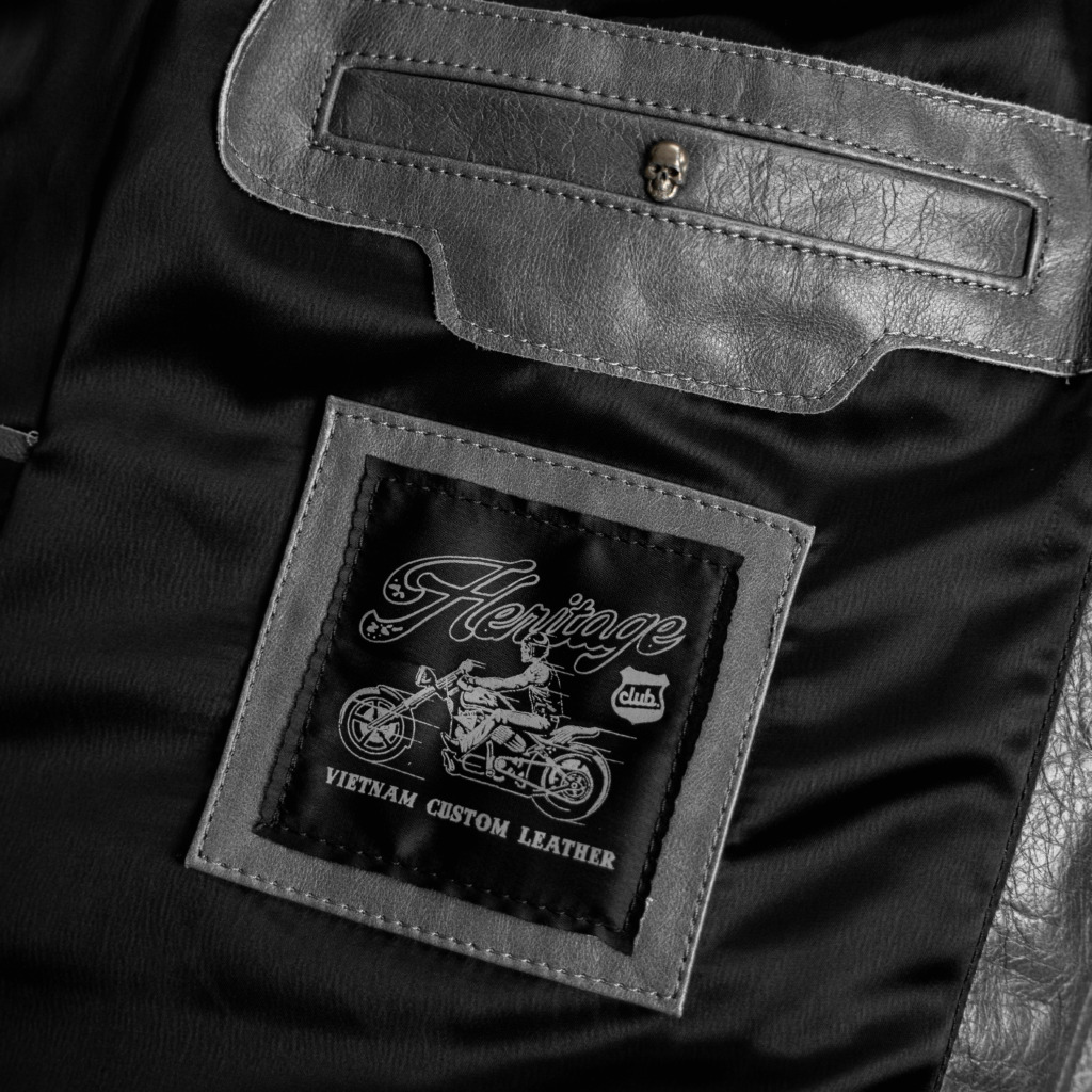 GANGSTER RACER JACKET - Black - Image 12