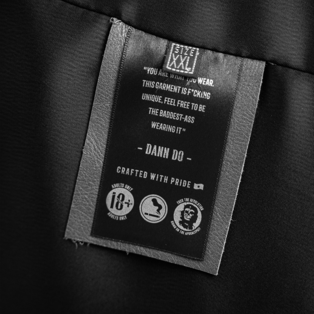 GANGSTER RACER JACKET - Black - Image 13
