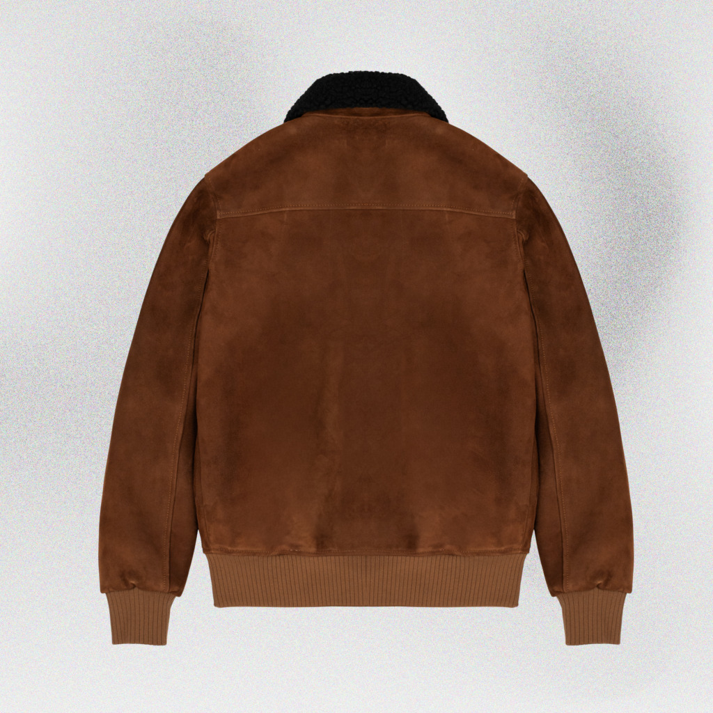 GRAYSON BOMBER JACKET - Brown - Image 2