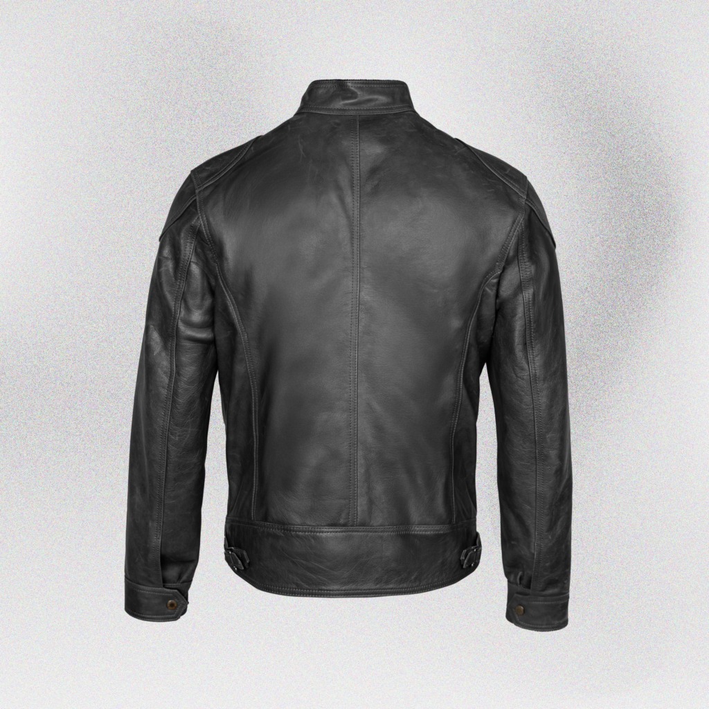 GANGSTER RACER JACKET - Black - Image 2