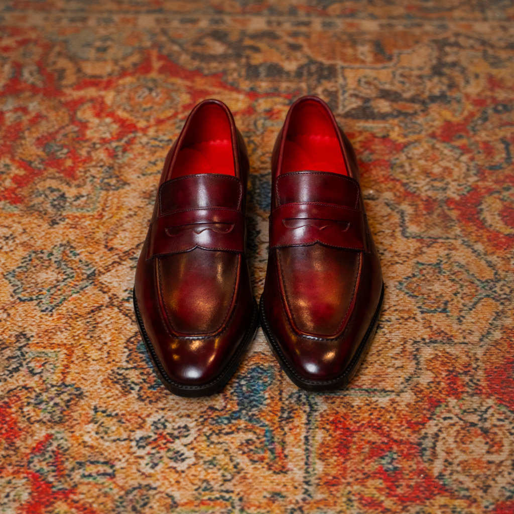 COLEORN PENNY LOAFER - Đỏ rượu - Ảnh 3
