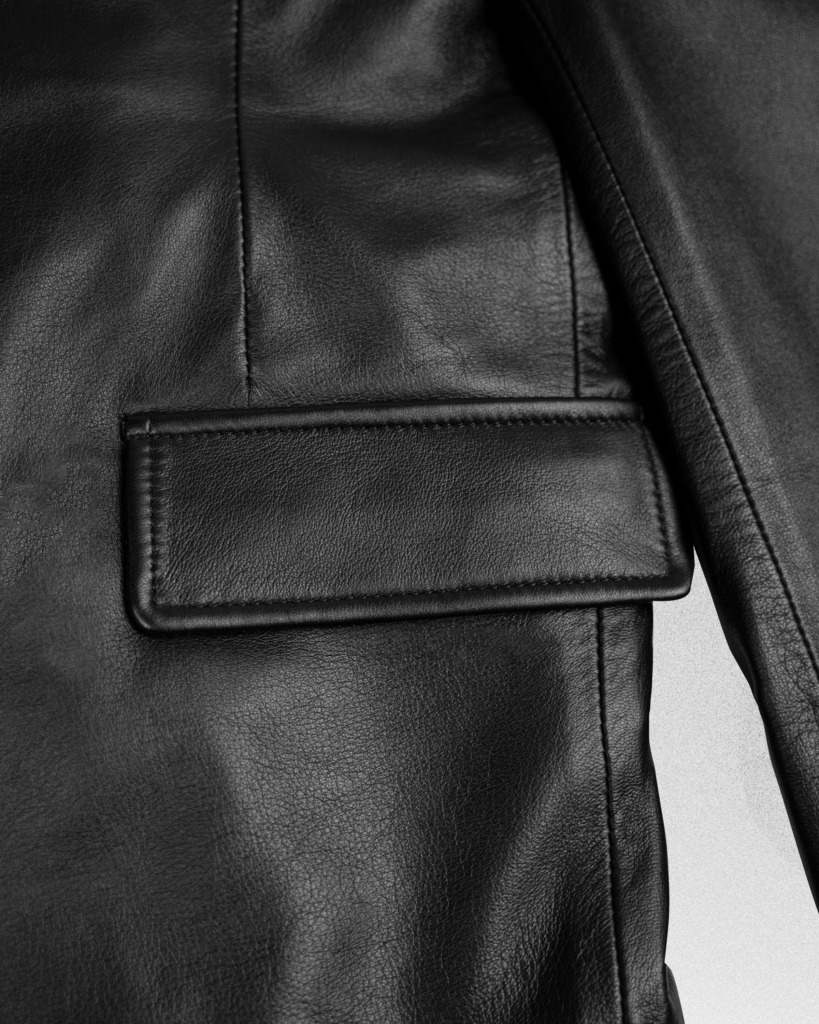 CORLEONE LEATHER VEST - Đen - Ảnh 6
