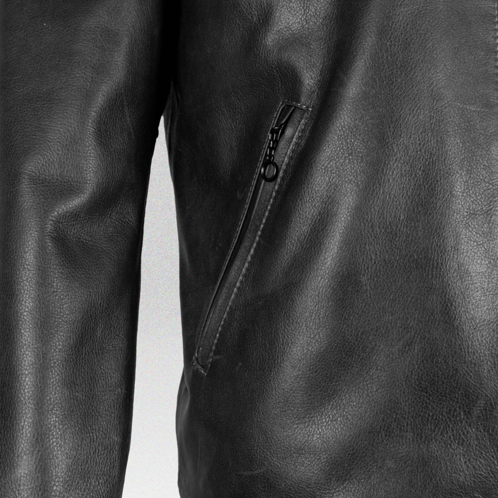 SPECTRE LEATHER JACKET - Đen - Ảnh 5