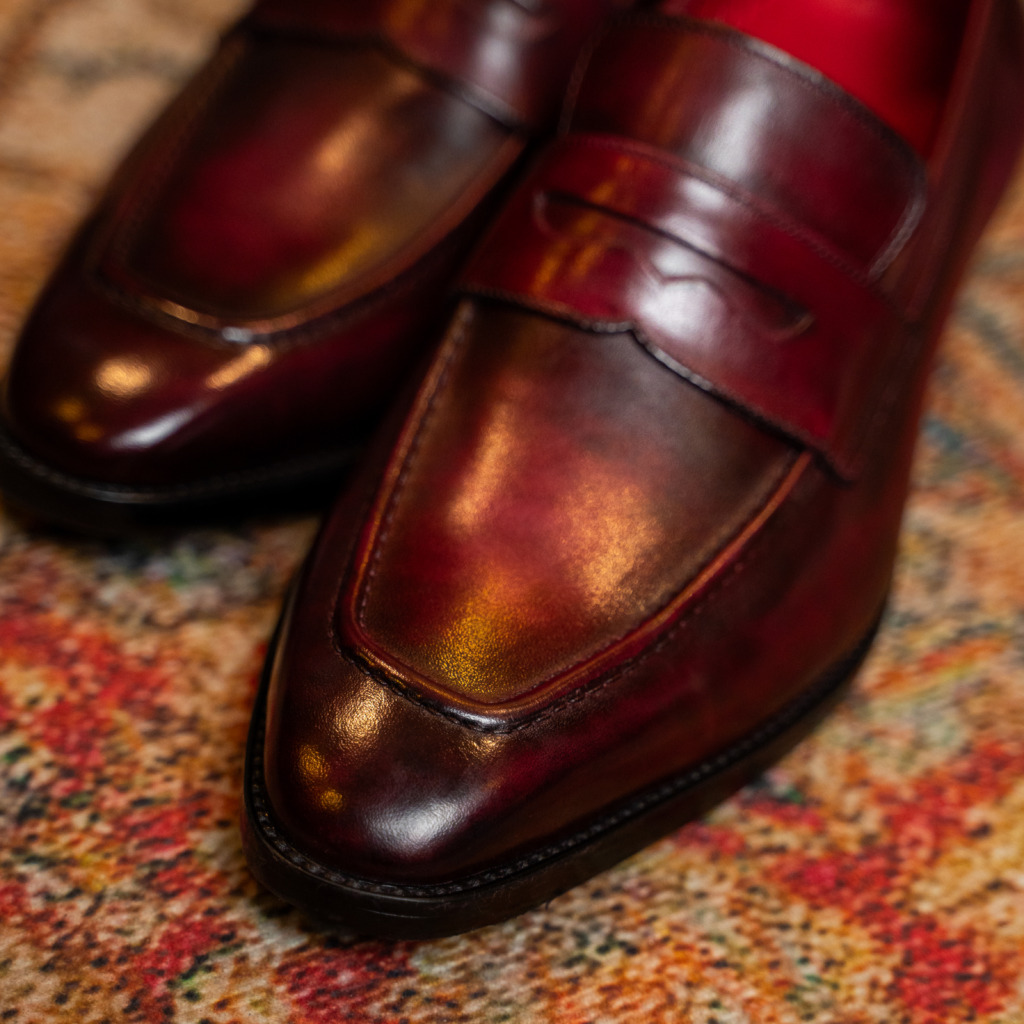 COLEORN PENNY LOAFER - Đỏ rượu - Ảnh 5