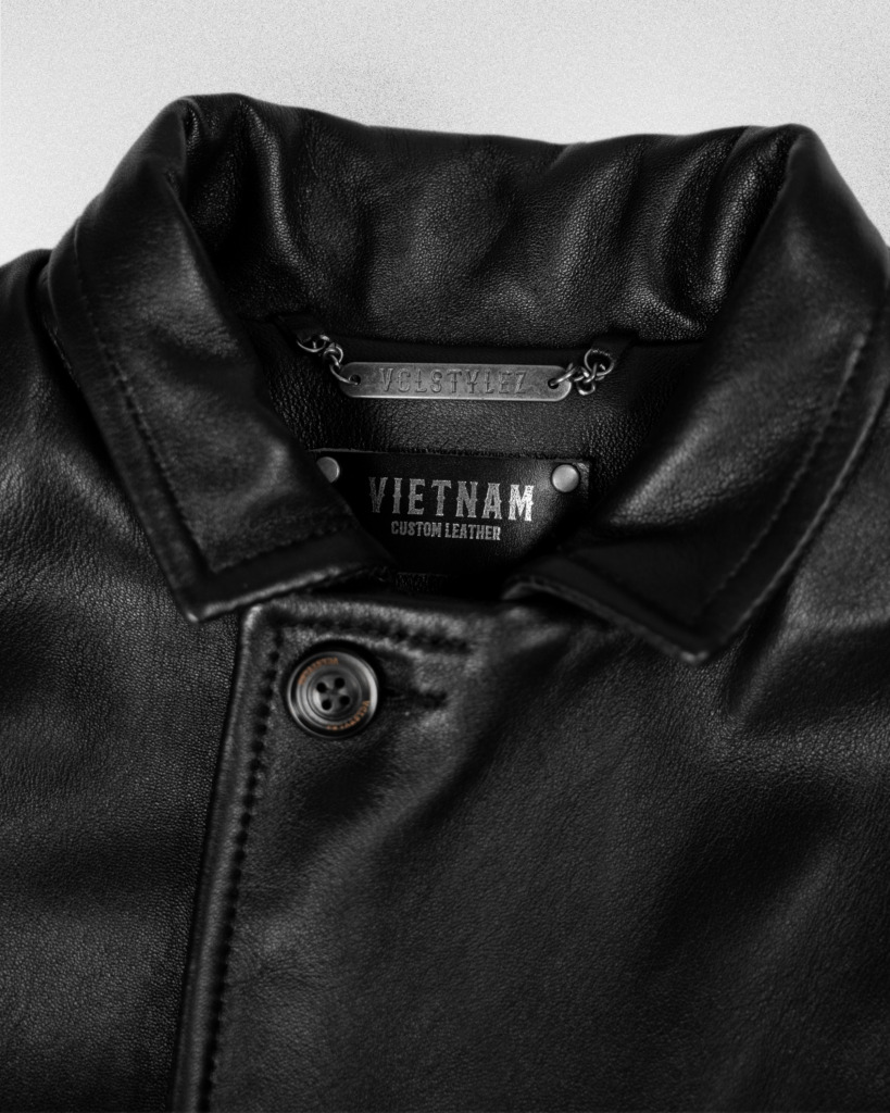 CORLEONE LEATHER VEST - Đen - Ảnh 3