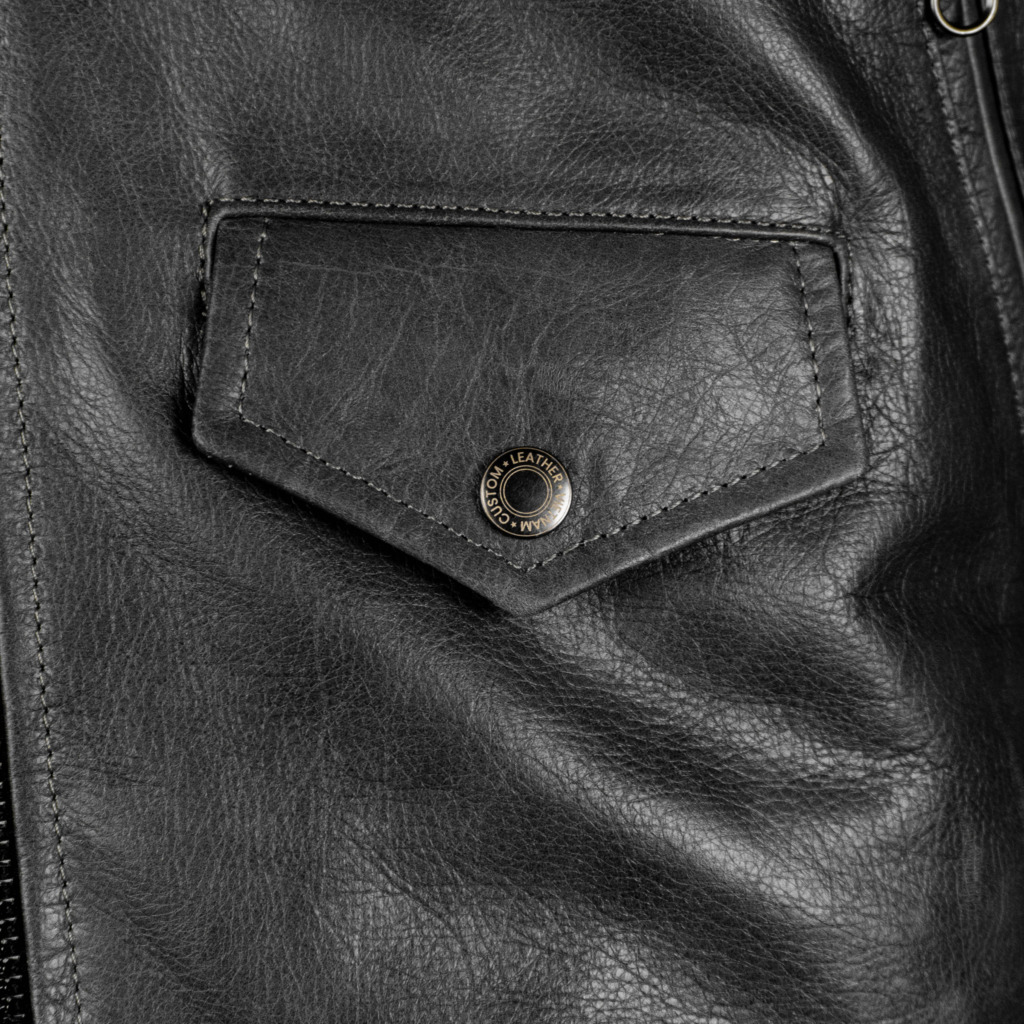 SKYFALL BIKER JACKET - Black - Image 6