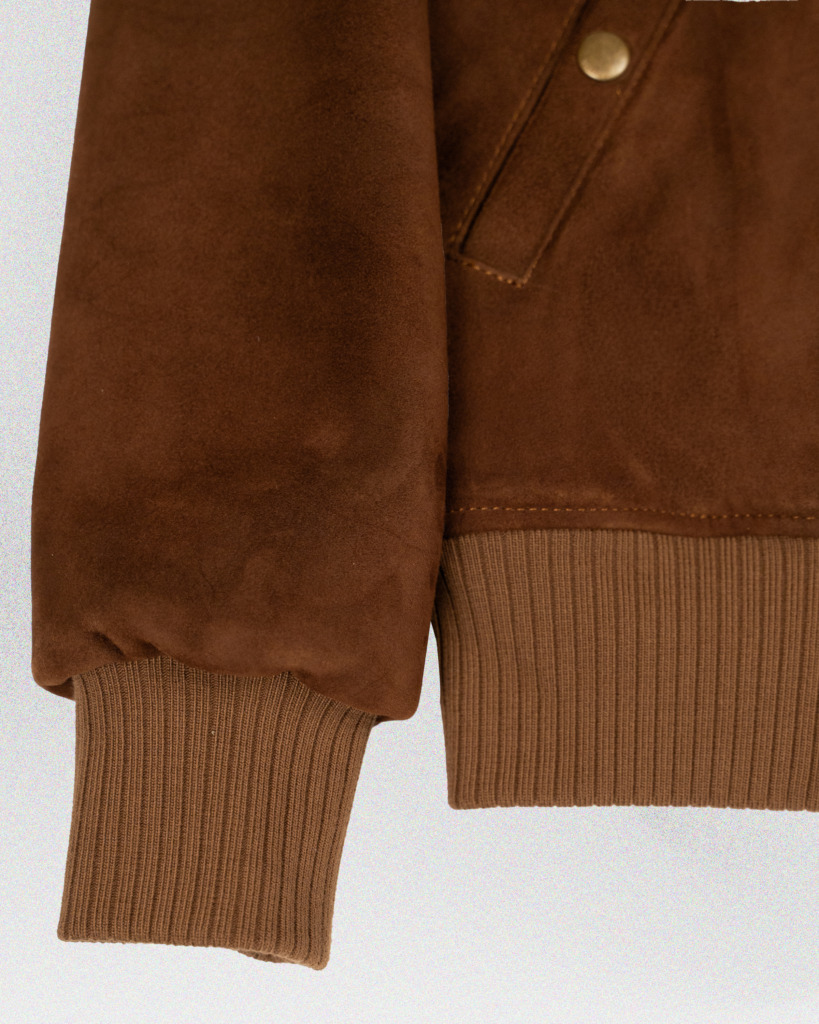 GRAYSON BOMBER JACKET - Brown - Image 11