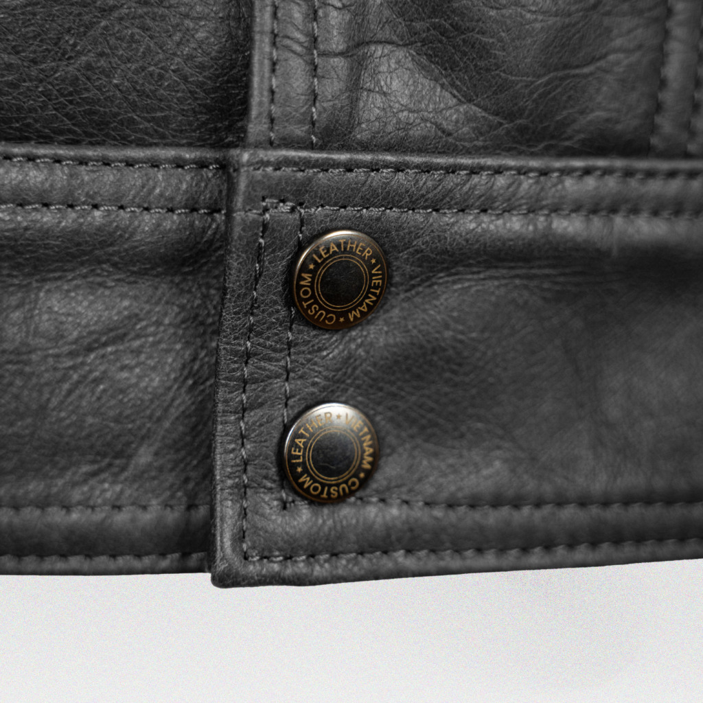 GANGSTER RACER JACKET - Black - Image 9