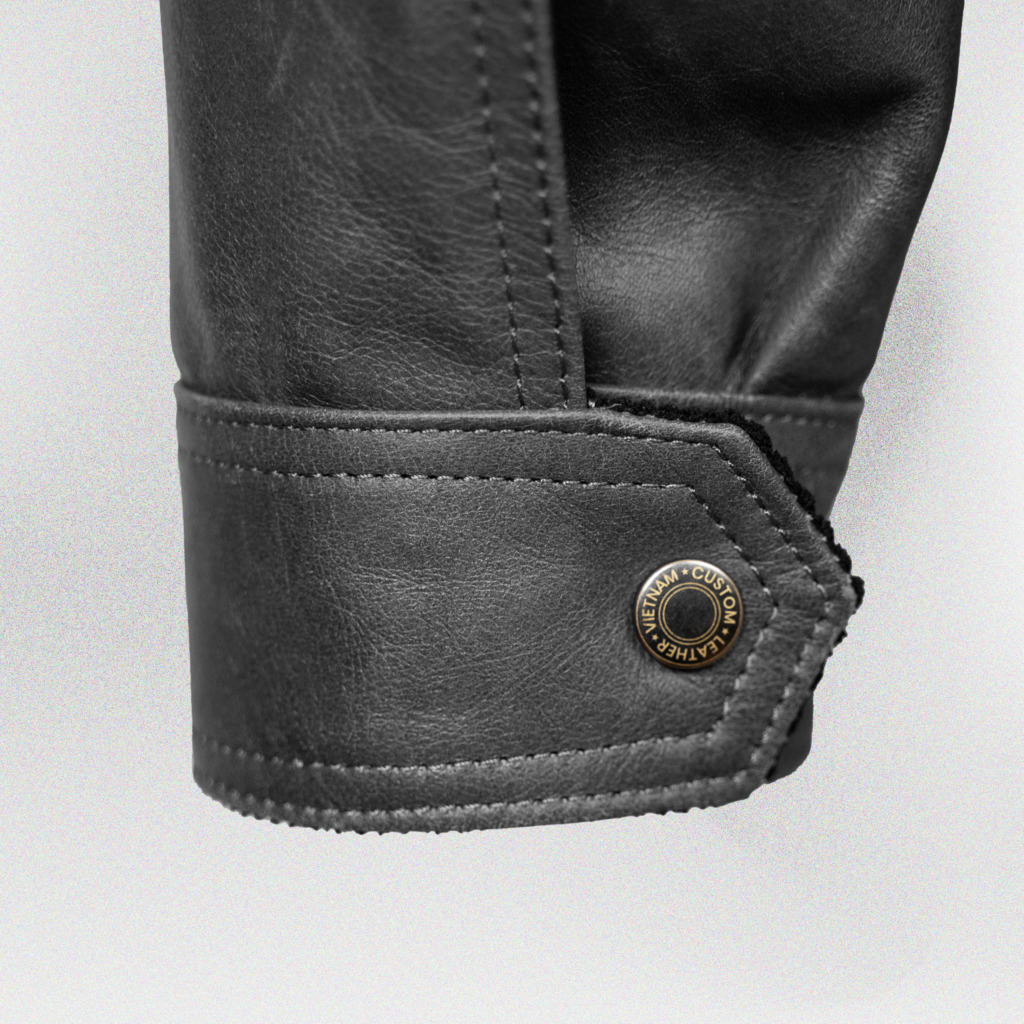 GANGSTER RACER JACKET - Black - Image 10