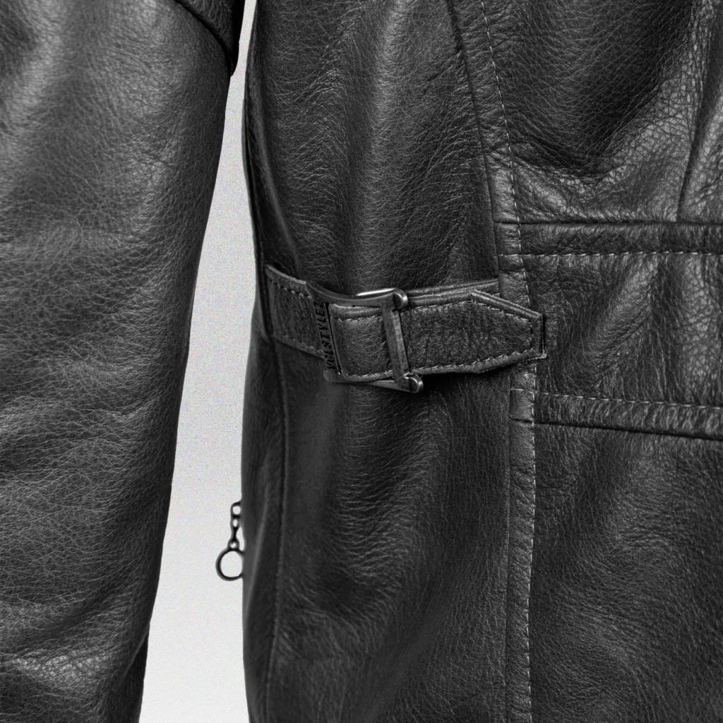 SPECTRE LEATHER JACKET - Đen - Ảnh 6