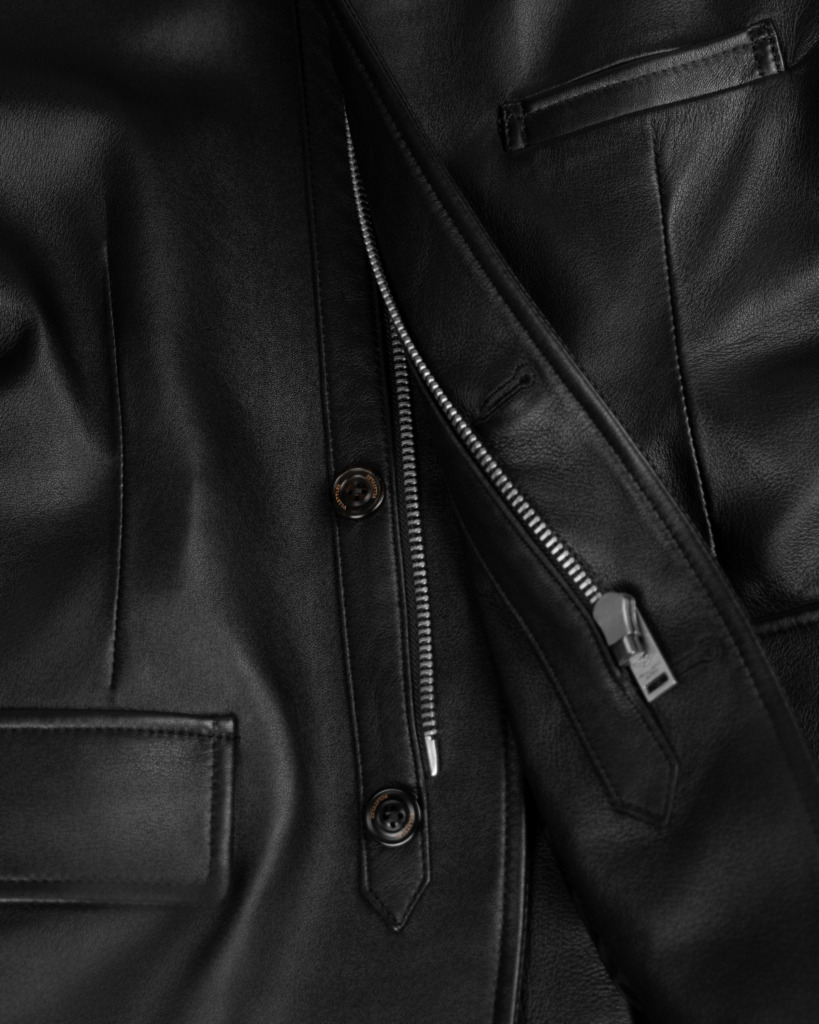 CORLEONE LEATHER VEST - Đen - Ảnh 8
