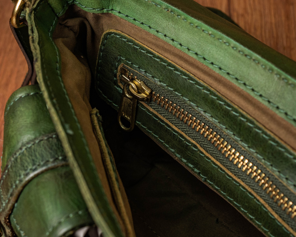 ARROW SLING BAG - Moss Green - Image 8