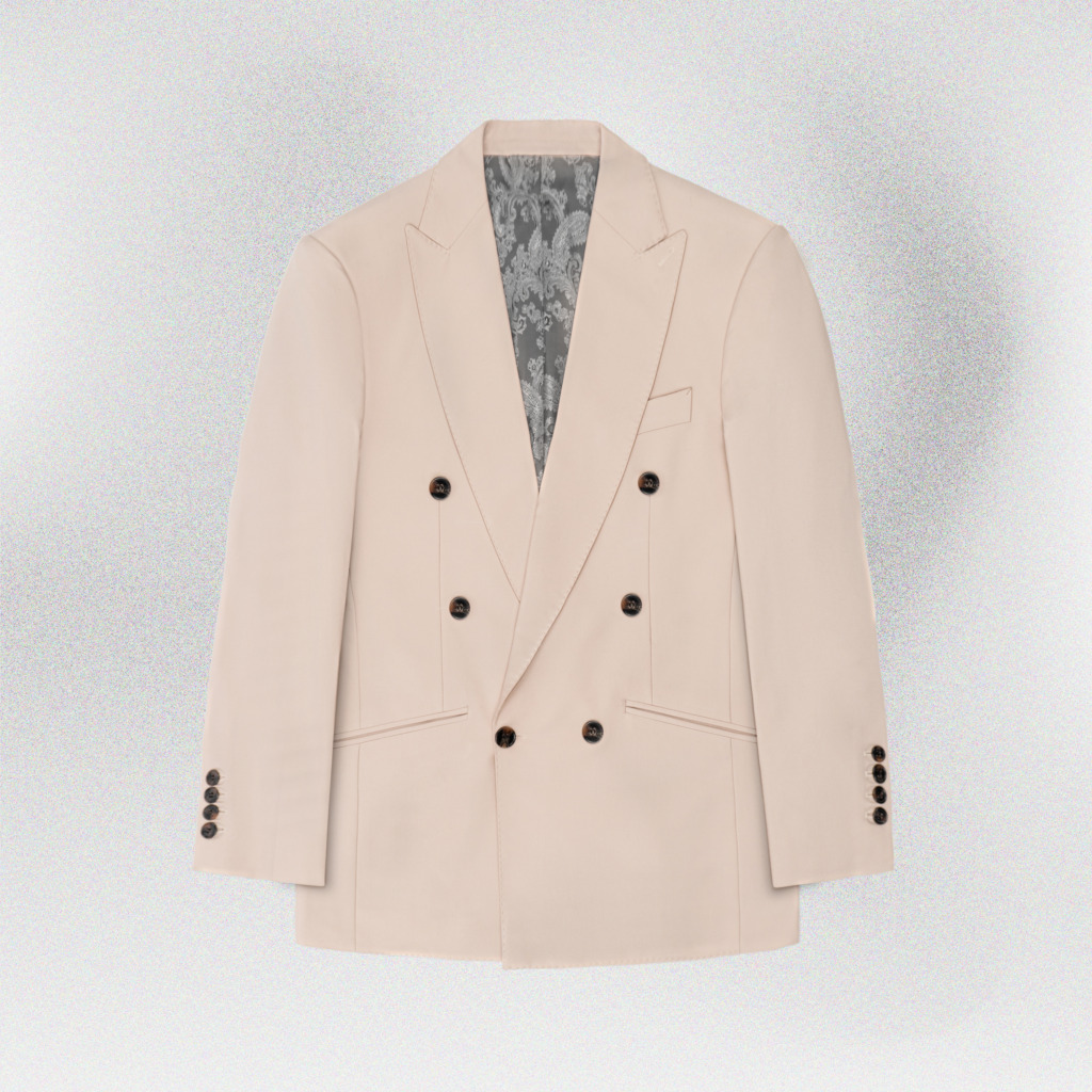 MAFIA DOUBLE BREASTED SUIT - Beige
