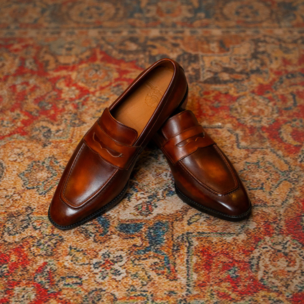 COLEORN PENNY LOAFER - Nâu da bò