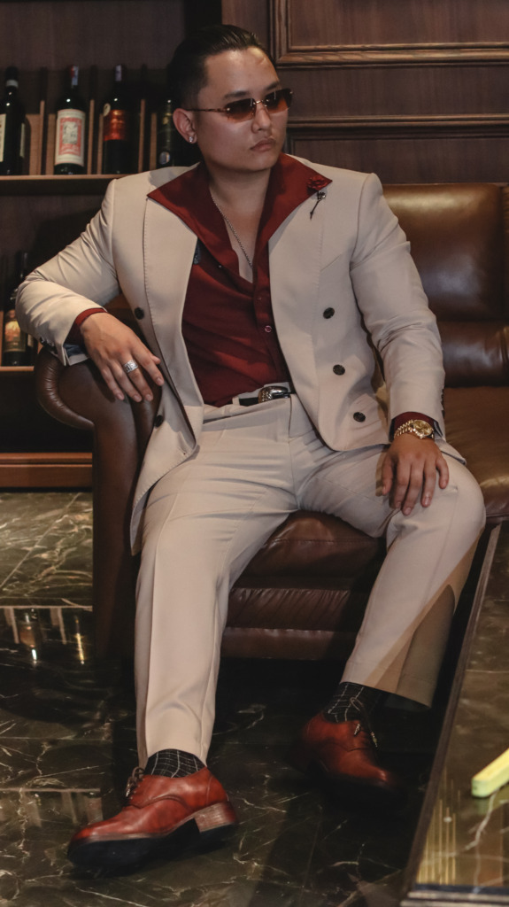 MAFIA DOUBLE BREASTED SUIT - Beige - Image 7
