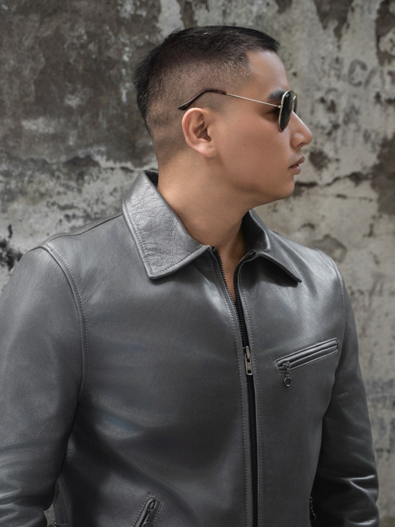 SPECTRE LEATHER JACKET - Đen - Ảnh 13