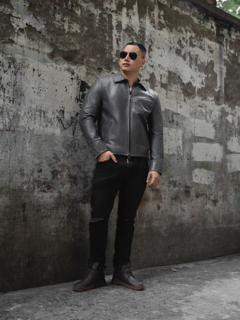 SPECTRE LEATHER JACKET - Đen - Ảnh 15