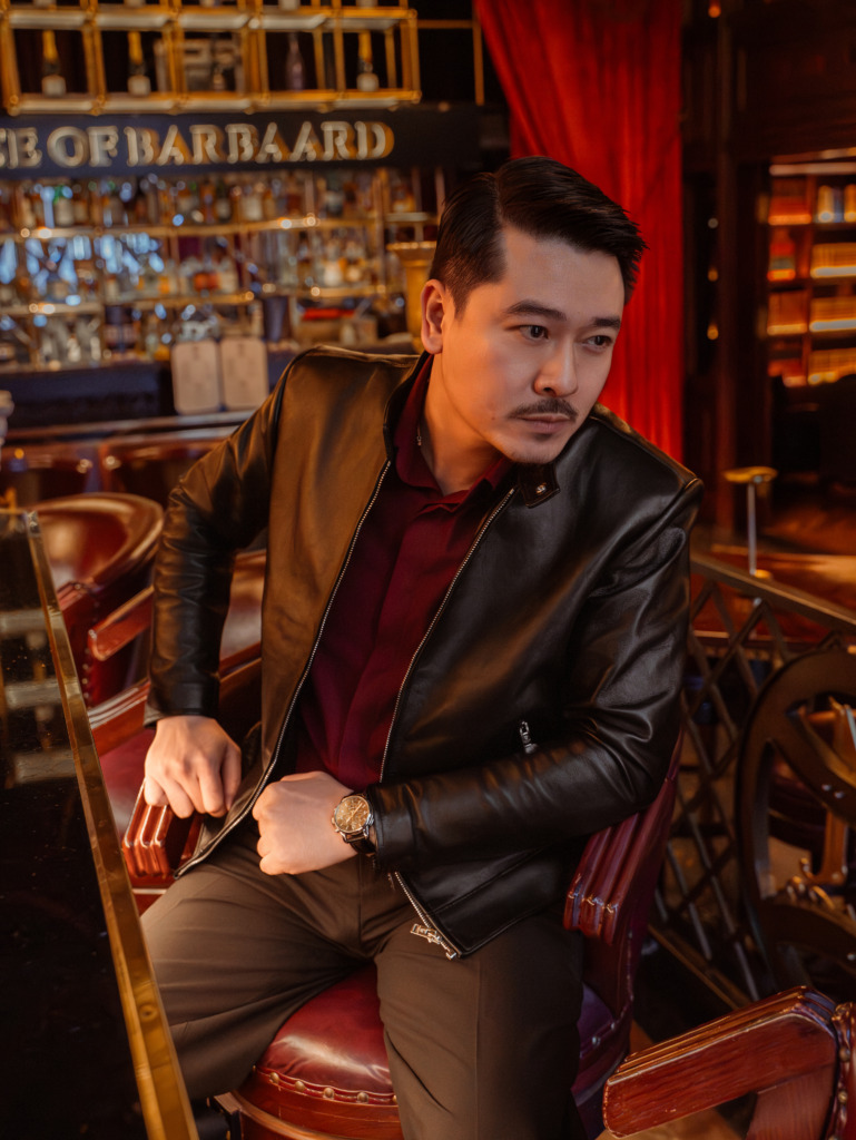 YAKUZA RACER LEATHER JACKET - Đen - Ảnh 7
