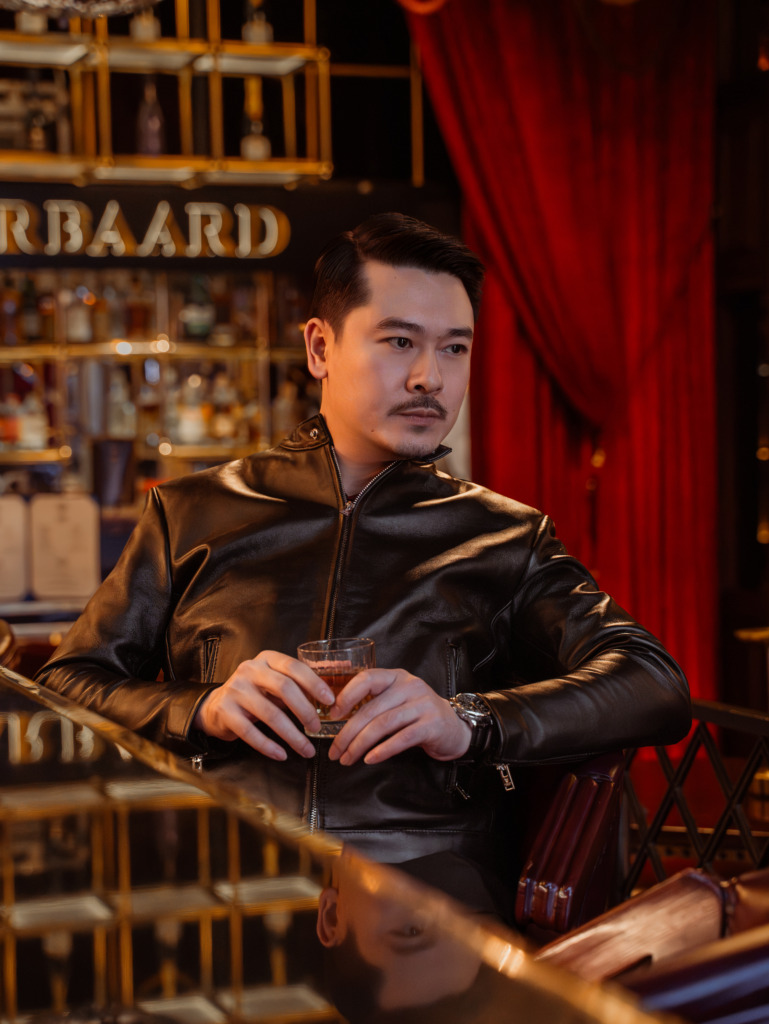 YAKUZA RACER LEATHER JACKET - Đen - Ảnh 10