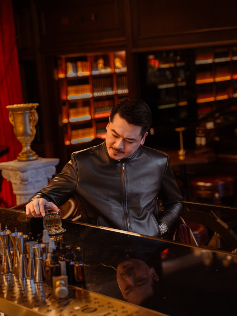 YAKUZA RACER LEATHER JACKET - Đen - Ảnh 11