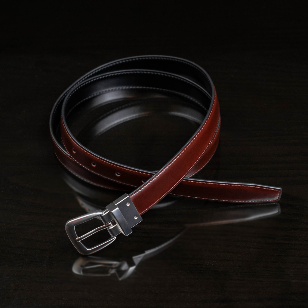 ROTATE BELT 2.5CM - Đỏ rượu - Ảnh 3