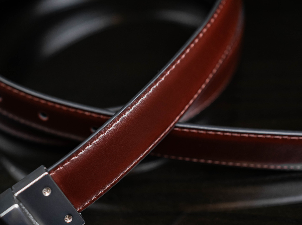 ROTATE BELT 2.5CM - Đỏ rượu - Ảnh 4