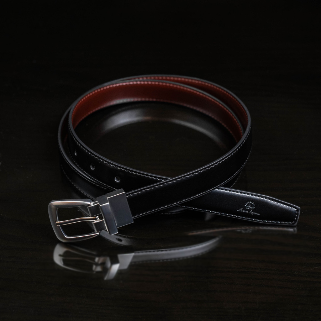 ROTATE BELT 2.5CM - Đỏ rượu - Ảnh 2