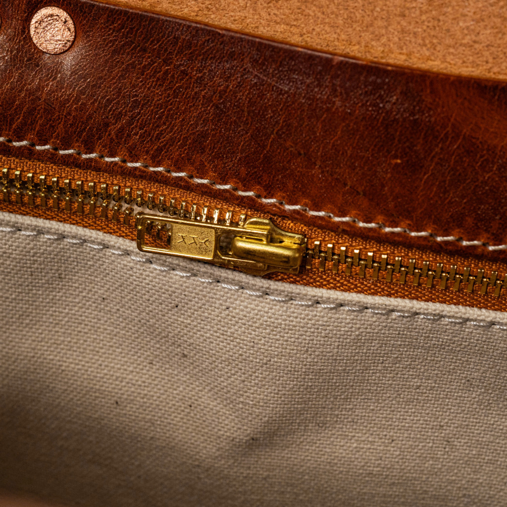 SANTOS BERKIN LEATHER BAG - Màu Be - Ảnh 2