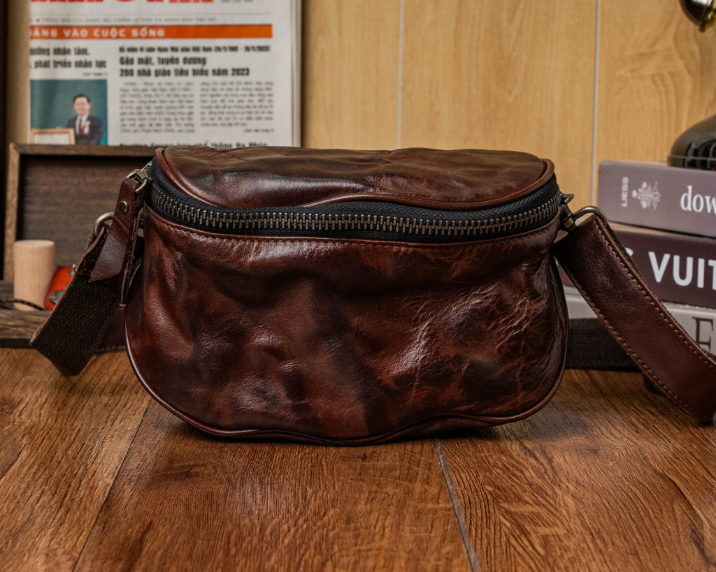 SMOKE BAG - Chocolate Brown