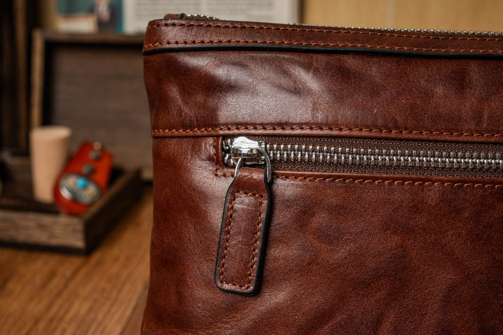 SMOKE CLUTCH HORSEHIDE - Nâu Chocolate - Ảnh 7