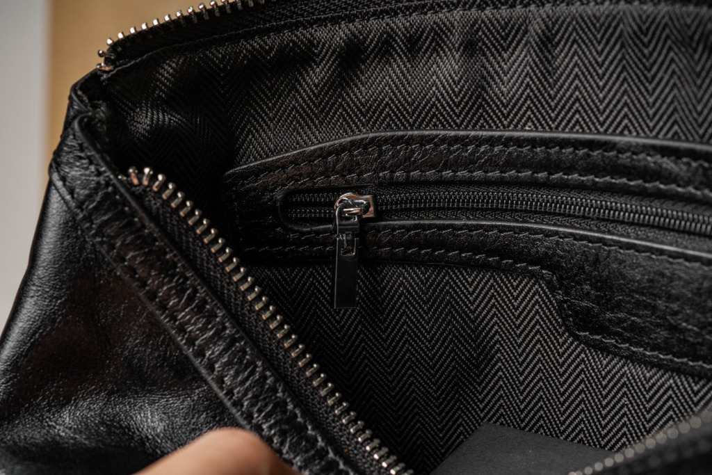 SMOKE CLUTCH HORSEHIDE - Đen - Ảnh 7