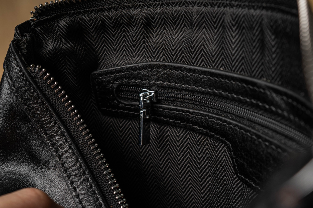 SMOKE CLUTCH HORSEHIDE - Đen - Ảnh 8