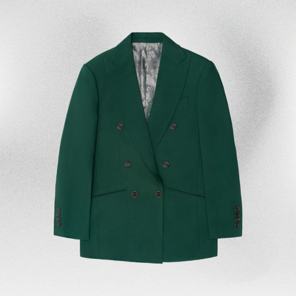YAKUZA SINGLE BREASTED SUIT - Xanh
