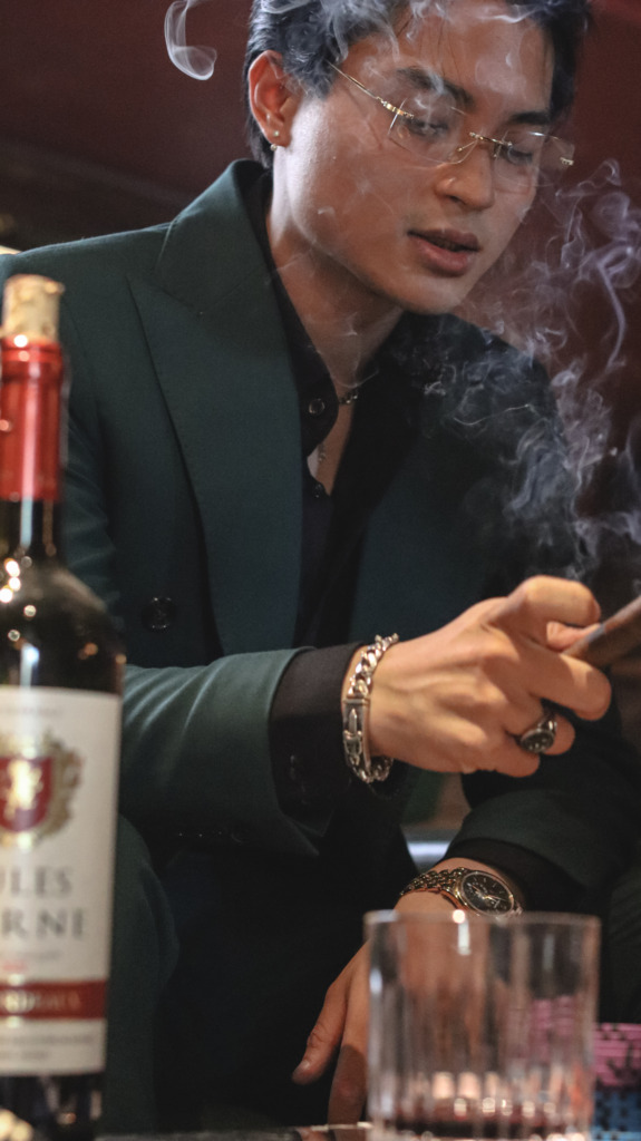YAKUZA SINGLE BREASTED SUIT - Xanh - Ảnh 6