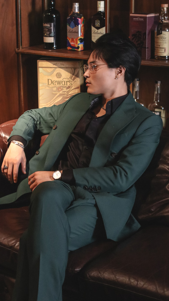 YAKUZA SINGLE BREASTED SUIT - Xanh - Ảnh 5