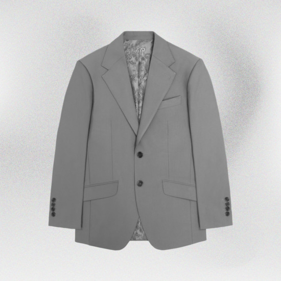 YAKUZA SINGLE BREASTED SUIT - Xám ghi