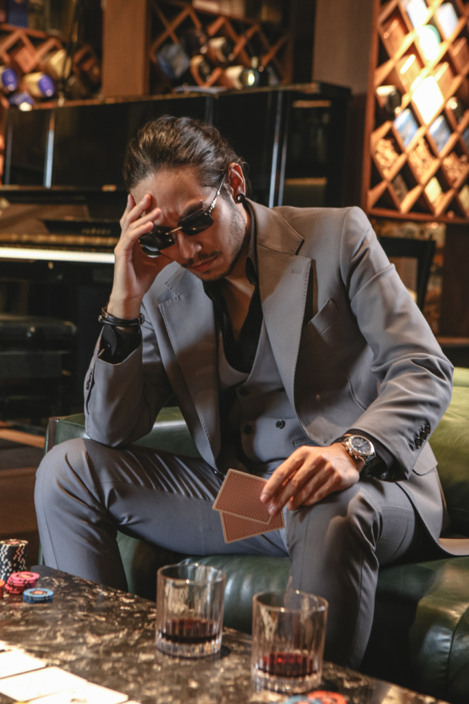 YAKUZA SINGLE BREASTED SUIT - Gray - Image 7