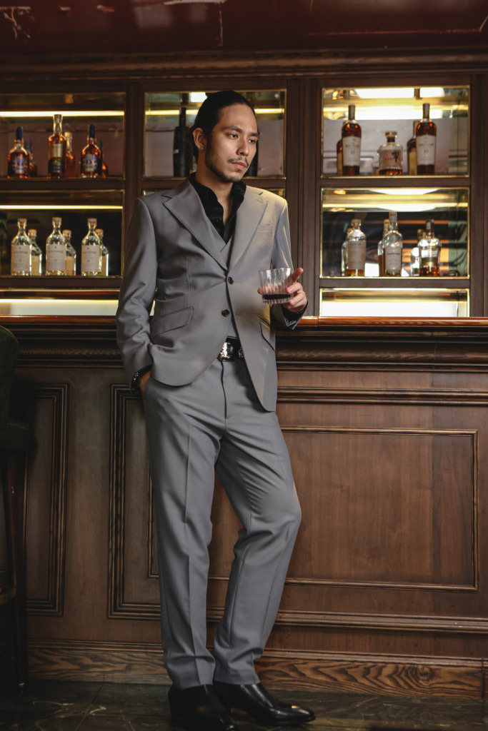 YAKUZA SINGLE BREASTED SUIT - Gray - Image 9